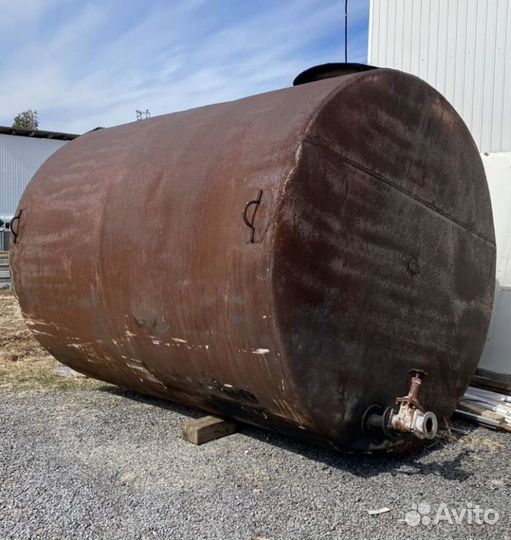 Емкость бочка металлическая