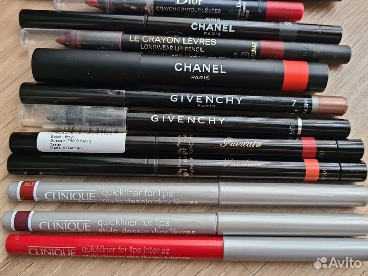 Карандаши Dior Chanel Givenchy Clarins Clinique