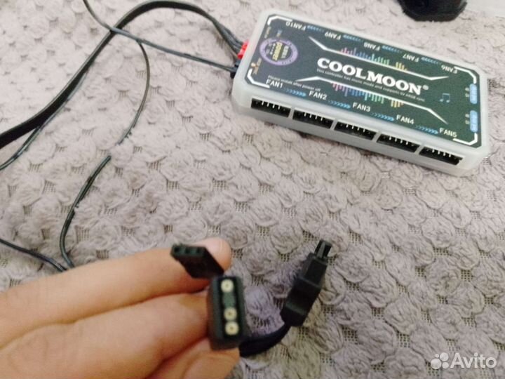 Argb кулера с контроллером coolmoon