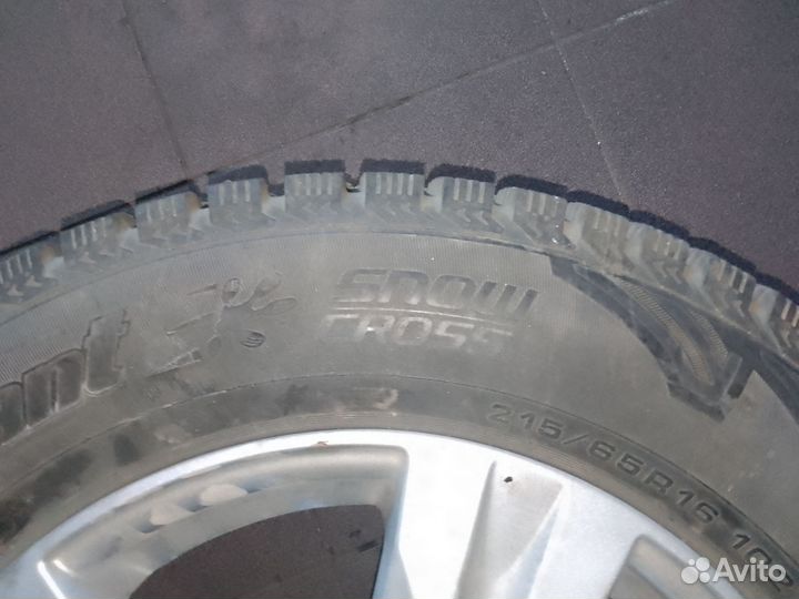 R16 Cordiant Snow Cross 215/65, PCD 5x108 DIA 52