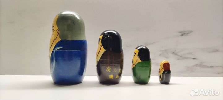 Матрёшки агитационные, предвыборный 1996 (сохран)