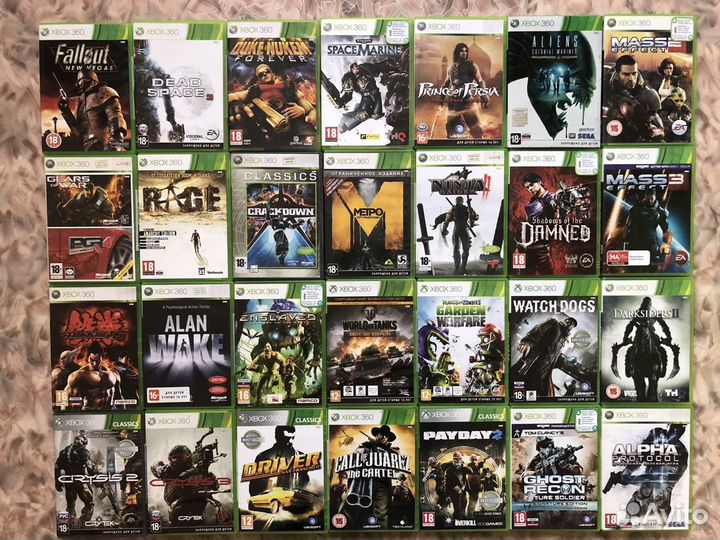Лицензионные игры Xbox 360