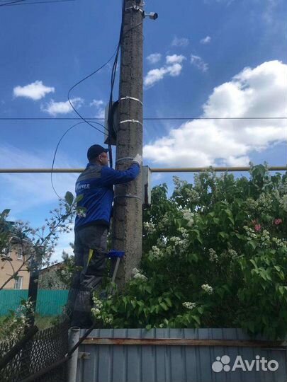 Электрик специалист монтаж столбов сип