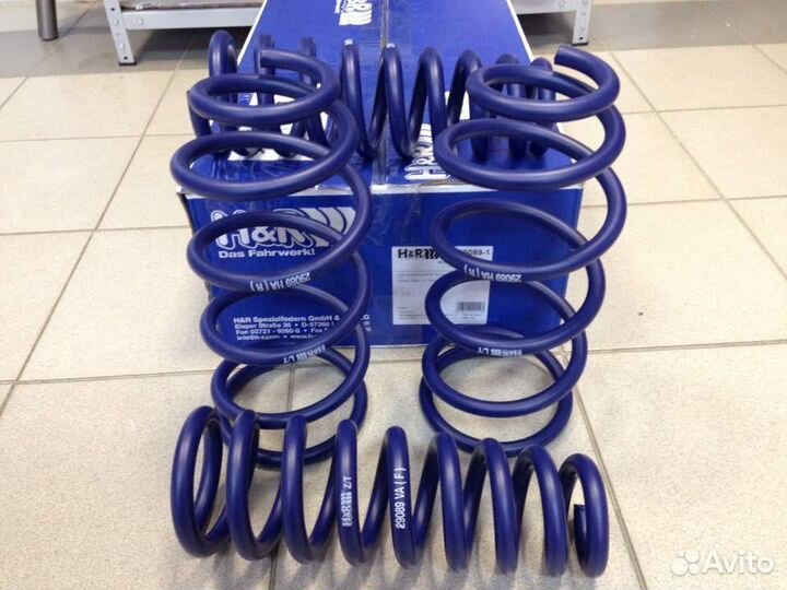 H&R Eibach Merwede усиленные пружины с занижением