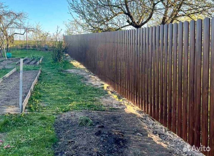 Забор под ключ-бесплатный замер