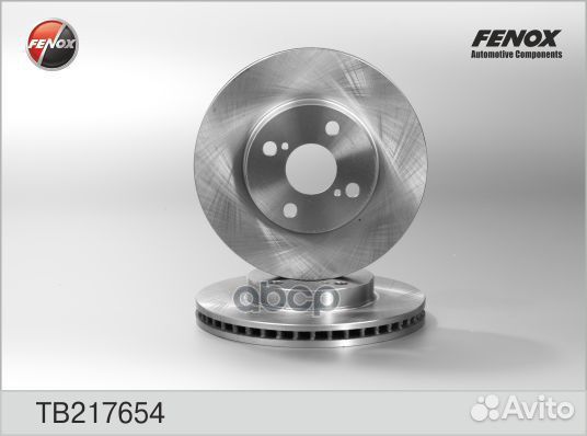 Диск тормозной Toyota Corolla 02-07