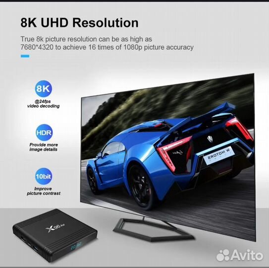 Tv приставка X96 AIR для сматр тв Android