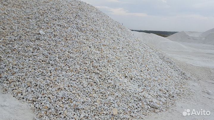 Щебень мраморный