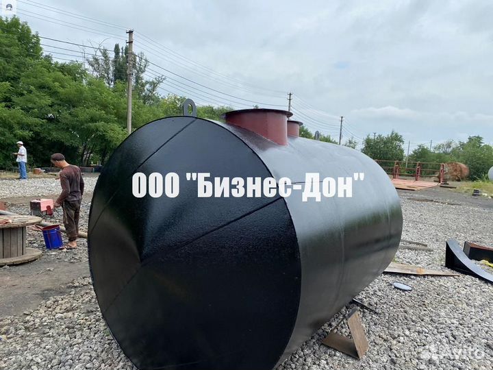 Изготовление резервуаров вертикальных, горизонталь