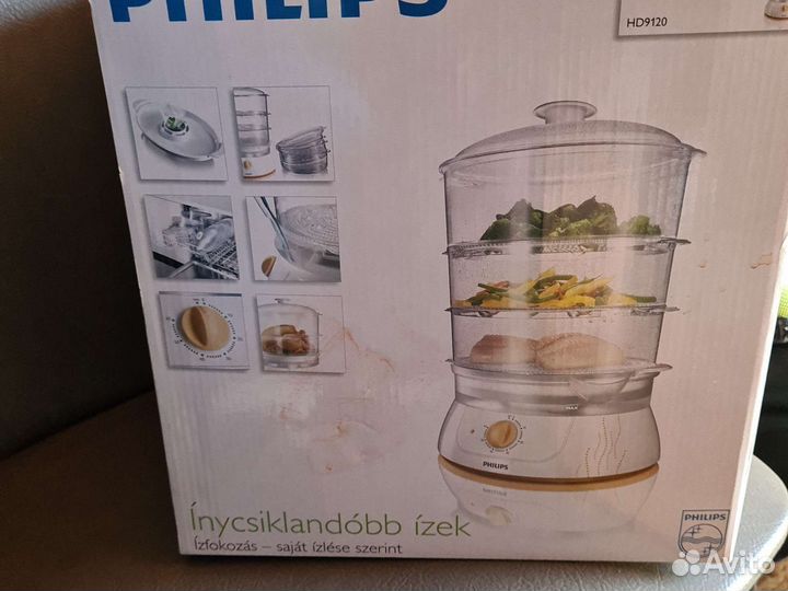 Пароварка philips