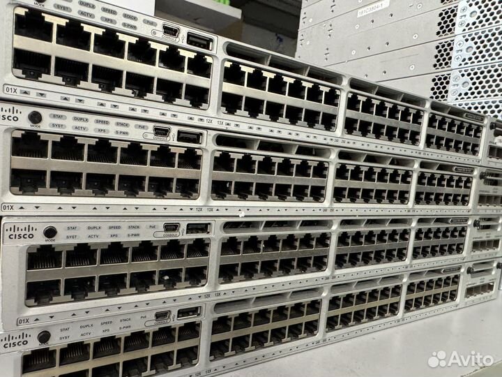 POE Коммутатор Cisco WS-C3850-48P-L б.у