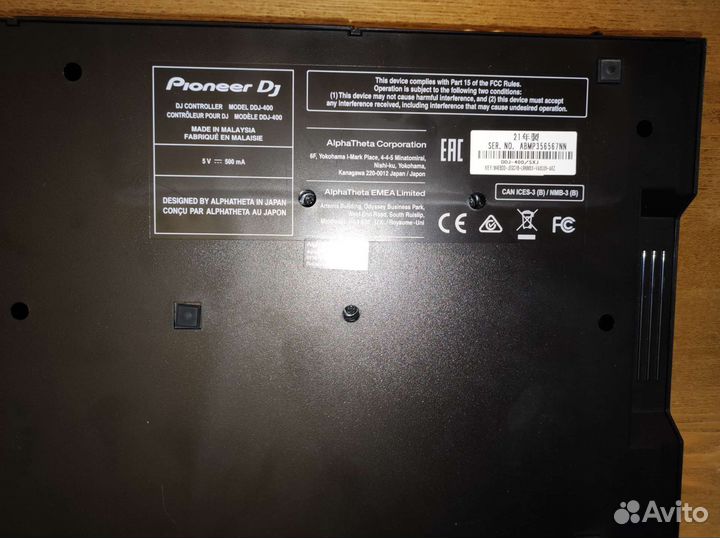 Pioneer DDJ-400 DJ-контроллер