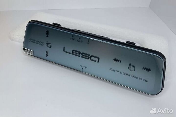 Видеорегистратор зеркало 2 камеры Lesa T17 FullHd