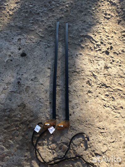 Контурная подсветка в двери на Ауди А8 Д3