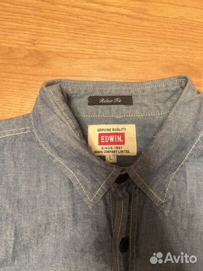 Рубашка Edwin Chambray shirt