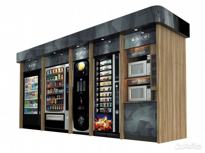 Готовый вендинговый бизнес с напитками