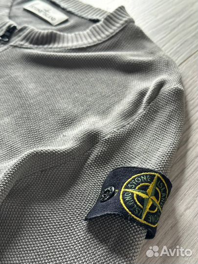 Зип кофта stone island оригинал M CLG стон исланд