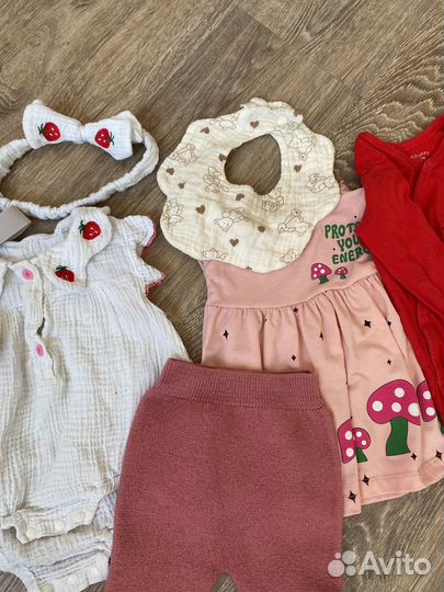 Вещи на девочку от 6 до 12 месяцев