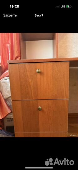 Стеллаж стол + шкаф