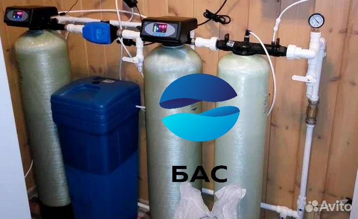 Фильтр обезжелезивания и умягчения воды 1,8 куб/ч