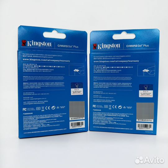 Карта памяти Kingston sdxc 128Gb V30 UHS-I U3