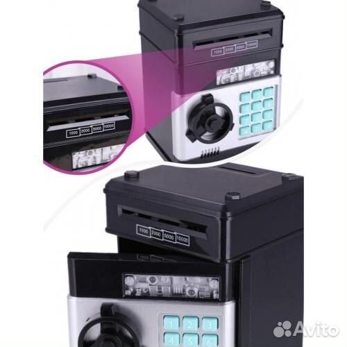 Копилка сейф Банкомат отличный подарок