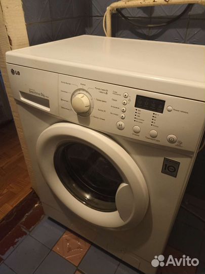 Стиральная машина бу lg 5 кг