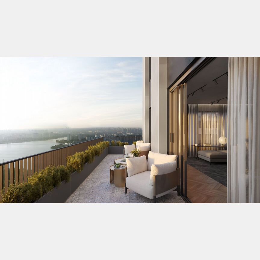 3-к. квартира, 55,8 м², 67/68 эт.