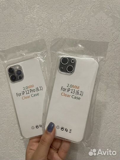 Прозрачный чехол на iPhone12 pro, 13