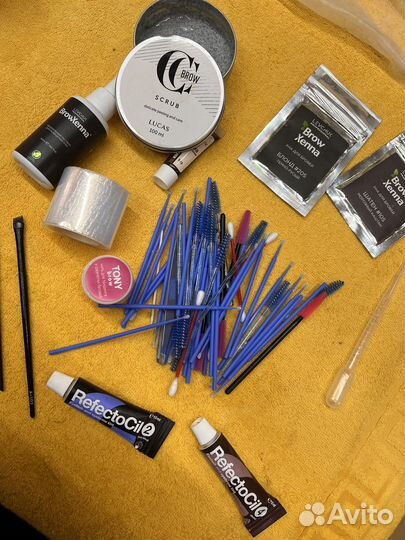 Набор для бровей/хна/краска/воскоплав
