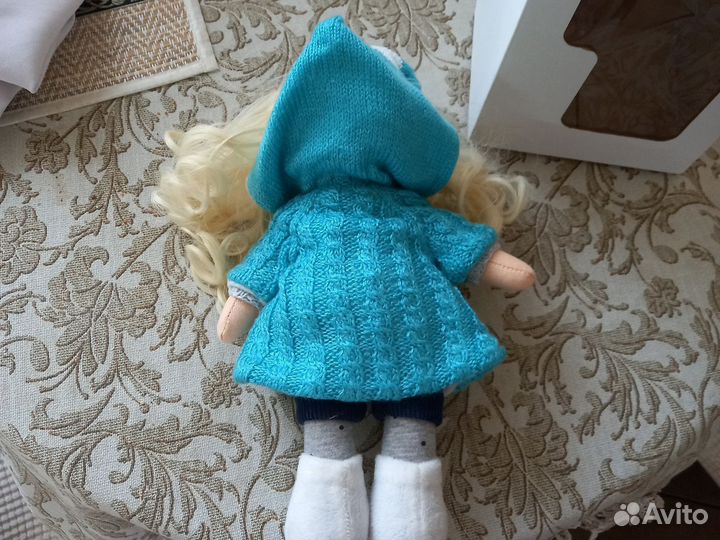 Интерьерная кукла, в коробке,ручной работы