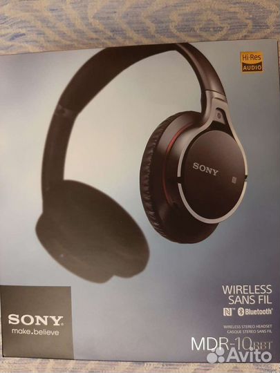 Hi Res беспроводные наушники Sony MDR-10RBT