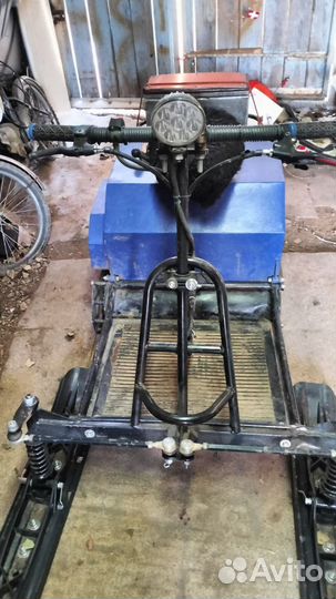 Мотобуксировщик Лидер