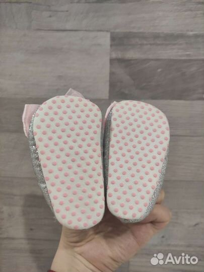 Пинетки туфельки тапочки на малышку девочку годик
