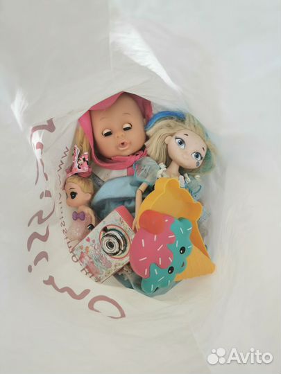 Детские игрушки пакетом+ бассейн