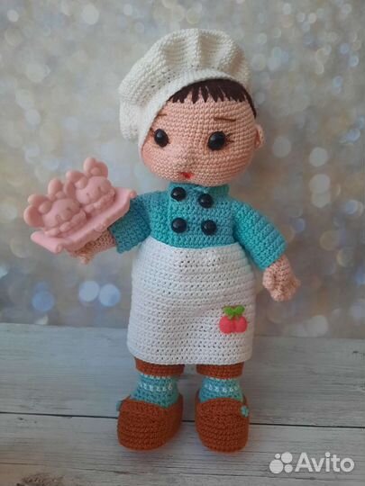 Интерьерная кукла ручной работы