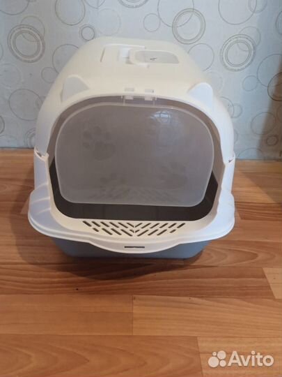 Кошачий лоток домик