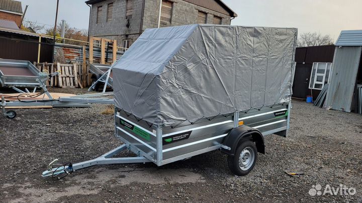 Легковой прицеп Атлант 2.7/1.4 тент 170см от пола