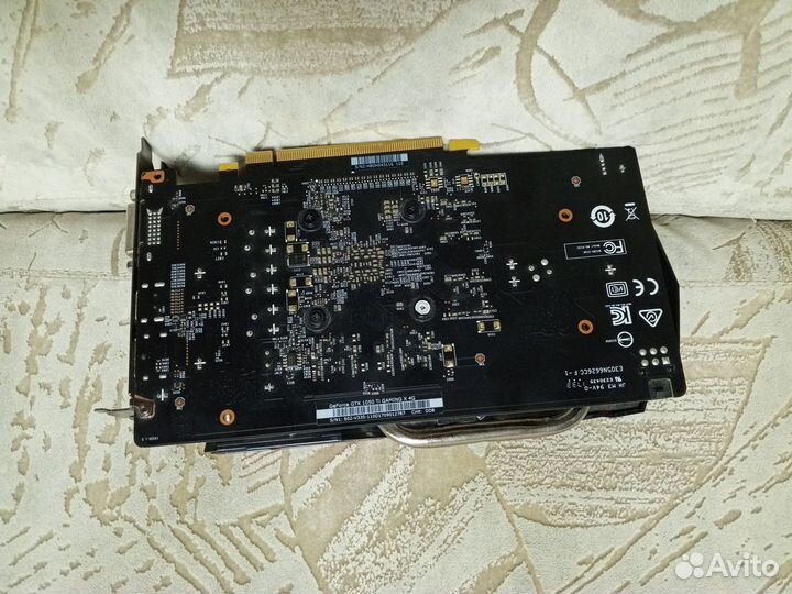 Видеокарта MSI GTX 1050 Ti Gaming X 4Gb