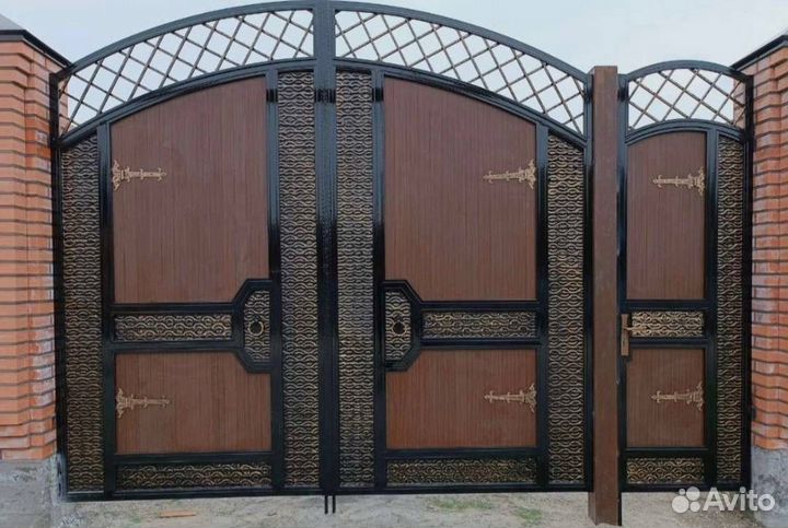 Кованые ворота