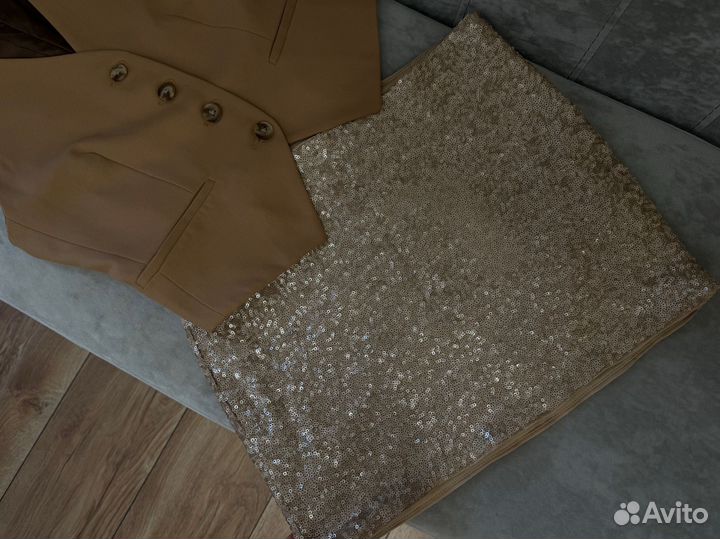 Юбка zara lime lichi mango новая