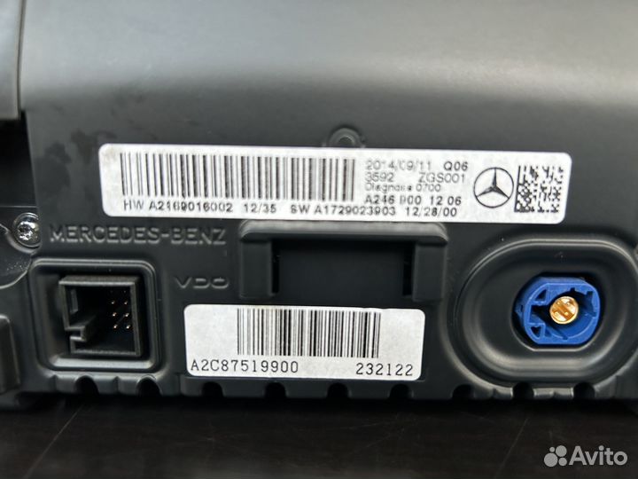 Монитор Мерседес