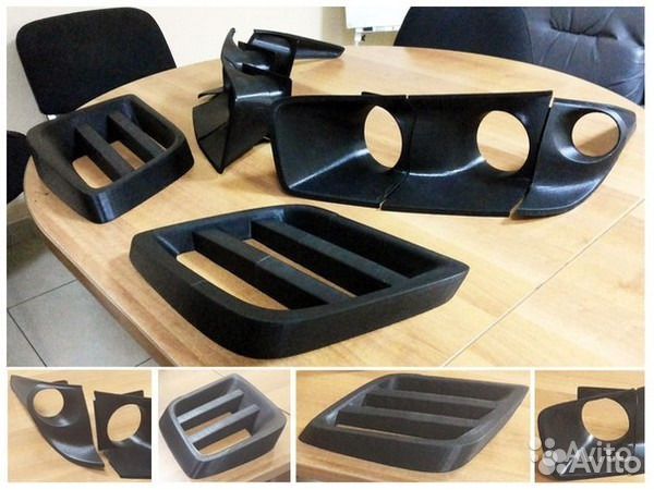 3D печать деталей из пластика на 3Д принтере SLA