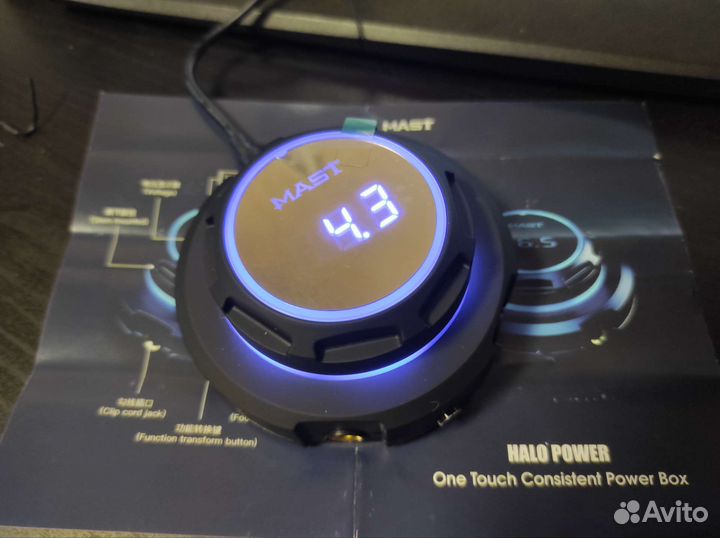 Блок питания для машинок тату или пм, Mast