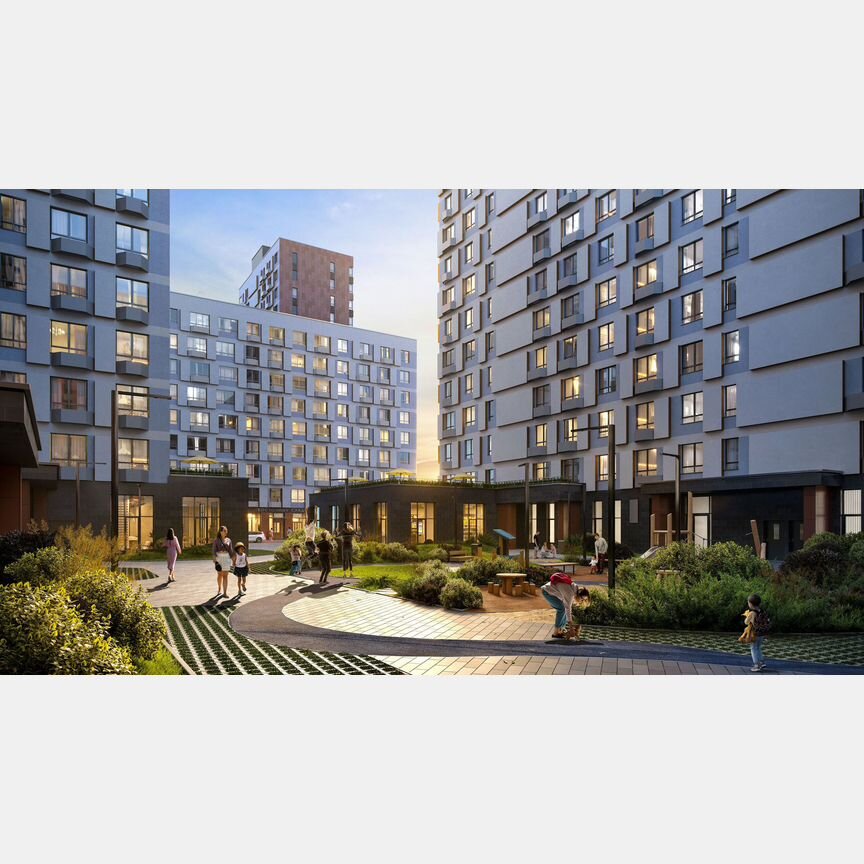 1-к. квартира, 39,9 м², 9/19 эт.