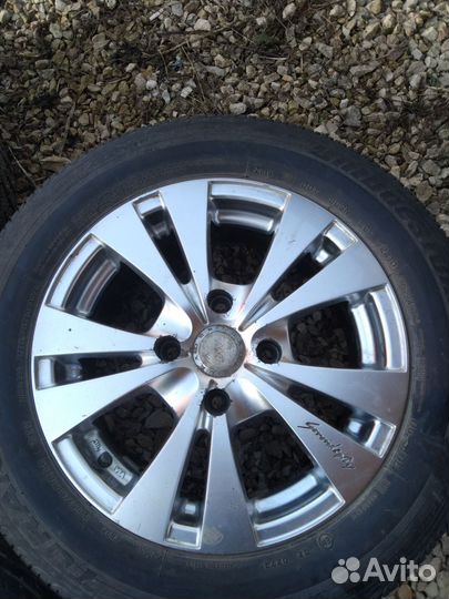 Литые диски r15 4*100