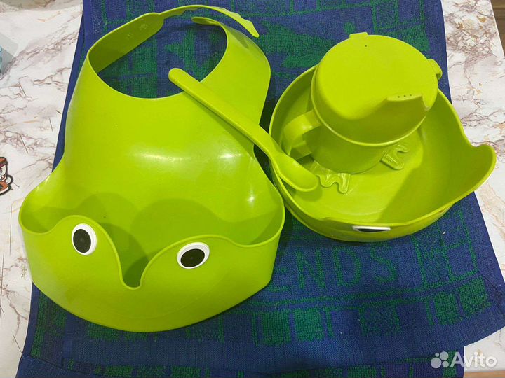 Набор детской посуды IKEA