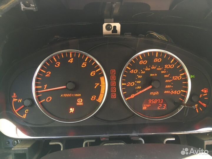 Приборка мазда 6 GG usa АКПП