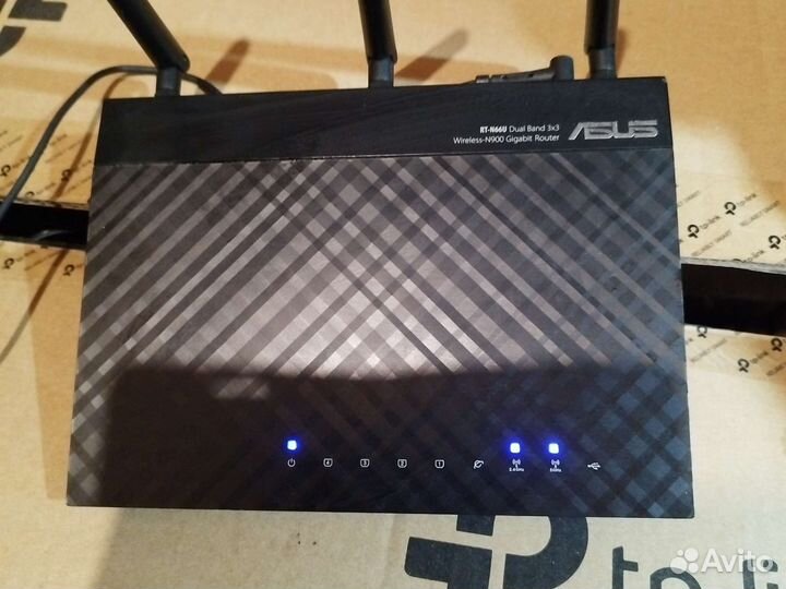 Под ремонт гигабитный роутер Asus RT-N66U B1
