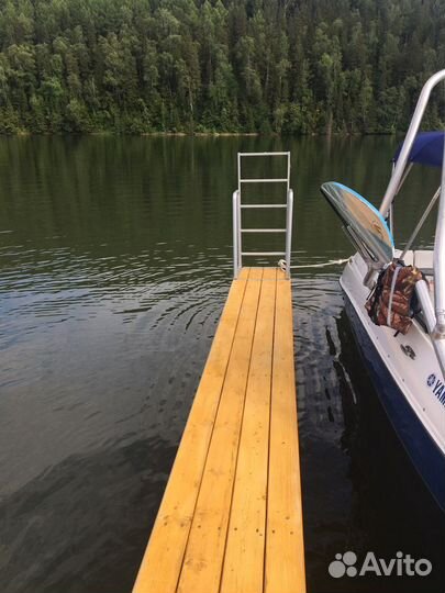 Понтон на 2 катера, паук новый
